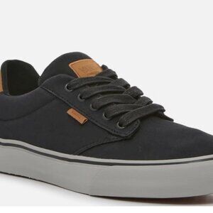 Vans Men's Atwood Deluxe Orthopedic Shoes Black Brown Leather Size 11